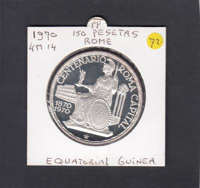 Beschrijving: 150 Pesetas  CENTENNIAL ROMA